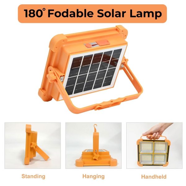 Rechargeable Solar LED Flood Light