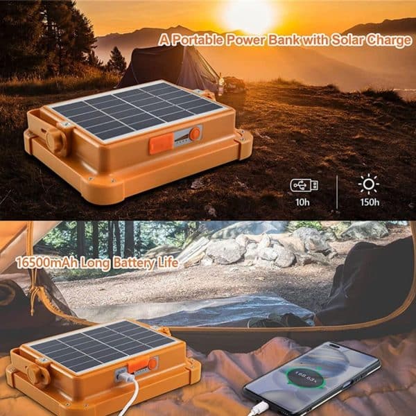 Rechargeable Solar LED Flood Light