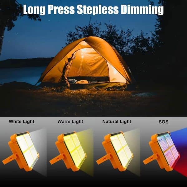 Rechargeable Solar LED Flood Light