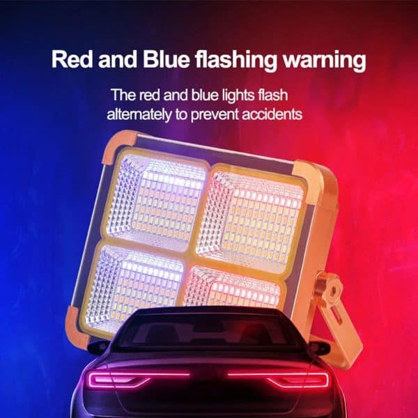 Rechargeable Solar LED Flood Light
